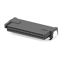 ERNI - TE Connectivity 294257-E ຮອງສະໜອງສາຍແລະຮອງສາຍ DRCQ 0,80 50 F * SMD * 137 E00