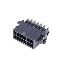 Molex 172767-1012 ຮອງສົງແລະຮອງສາຍສົງ MINIFIT TPA2 DR PLUG HSG V-0 12CKT