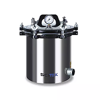 Scitek SP-P24B Autoclave ແບບພົກພາດ້ວຍເຄື່ອງເຮັດຄວາມຮ້ອນໄຟຟ້າ/ອາຍແກັສ (24L)