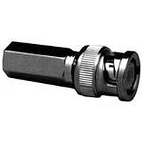 AIM-Cambridge / Cinch Connectivity Solutions 27-9206 ຕົວເຊື່ອມ BNC 50 OHM ຜູ້ຊາຍ ກວດກາ TWIST-ON
