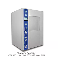 Scitek ST-BV800PV Horizontal Pulse Vacuum Autoclave with Lift Door (800L)