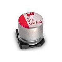 Wurth Elektronik 865250653010 ອິເລັກໂຕລິຕິກ ຄາປາຊິເຕີ WCAP-ASNP 22uF 50V 20% SMD/SMT