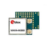 u-blox MAYA-W260-00B ໂມດູນພື້ນຖານໂປຣແກຣມ IW611, 802.11ax+BT, 2 ການເຊື່ອມຕໍ່ U.FL