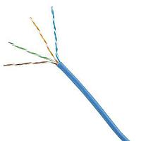 Panduit PUR6C04WH-U ສາຍສະເພາະ Cat 6 ສົດ, Cat 6, 4-ຄູ່, 23 AWG, U/U