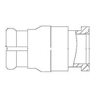 Amphenol SV Microwave 1204-4000 ຕົວເຊື່ອມ RF / ຕົວເຊື່ອມ Coaxial