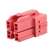 Molex 151207-2409 ກອງປະກອບ Receptacle CP-6.5 Recpt Hsg PA66 GW ແດງ 4Ckt