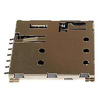 Adam Tech NSCCP-D-06-G-SMT-SW-T/R ກາດຄອນເນັກເຊັກເກີ NANO SIM CARD CONNECTOR