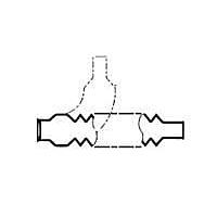 Raychem - TE Connectivity 202C632-71/42-0 ປຸ່ມປົກກັນ, ຮູບວົງ HS-BOOT