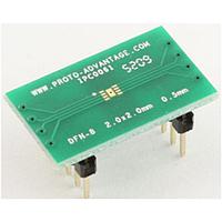 Chip Quik IPC0061 ອແດບເຕີແລະອແດບເຕີ DFN-8 ເປັນ DIP-12 SMT Adapter