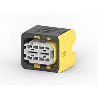 AMP Connectors - TE Connectivity 2-1564542-1 ກອງປົກຄຸມ 2POS,AMP MCP6.3/4.8K,REC HSG,A