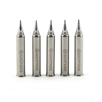 SATA 02025 ຊຸດ 5-Piece of Lead-free Soldering Iron Tips (2.4D type, slotted)