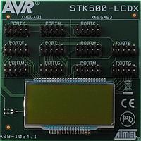 Microchip Technology ATSTK600-LCDX ບອດຂະຫນາດຂະຫນາດ STK600 LCD ສຳລັບ XMEGAB