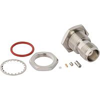 Amphenol RF 031-6998 ຕົວເຊື່ອມ TNC Str BHD Jack IP 67 ສໍາລັບເຄື່ອງສາຍ 0.81 mm