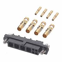 Harwin M80-4C10405F1-04-325-00-000 ພາວເລີ້ມໃຫ້ບອດ FEMALE CRIMP/SCREW 4 POWER+4 SIGNAL