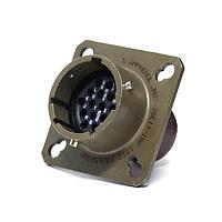 Amphenol Aerospace MS3128E14-19P ການປະສົມຕົວຕິດຕໍ່ Receptacles CONN