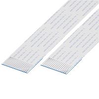 GCT (Global Connector Technology) 10-15-A-0177-C-4-08-4-T ເສັ້ນສາຍຕໍ່ລົງ FFC / FPC 1mm Pitch FlatFlexCable, 15Contact, Conductor SameSide, Len177mm/7in, Tin Plt