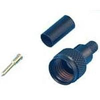 AIM-Cambridge / Cinch Connectivity Solutions 29-4021 ຕົວເຊື່ອມ MINI UHF PLUG RG58 STRAIGHT BLACK