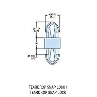 Heyco 10465 ຊ່ອງຫຼິ້ນມາດຕະຖານ HSP-MDL-2-06M NAT NYL PCB Support