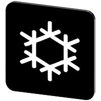 SIEMENS 3SU19000AF160RW0 ປ້າຍປ້າຍຊື່, Kuehlung INSCR. LABEL, ສີດຳ 22 X 22MM, KUEHLUNG