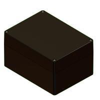 Serpac RB65P12B24B ກະຕ່າພລາສຕິກກັນນ້ຳ ກະຕ່າປົກກັນນ້ຳ ສີດຳ/ດຳ (6.30 x 4.72 x 3.54 ນິ້ວ)