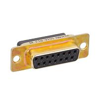 ITT Cannon DAU15S ຮອບຮອງ DSUB 15F CRIMP GF ZINC