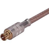 HUBER+SUHNER 11_MCX-75-2-1/113_NE ຕົວເຊື່ອມ MCX ປັດກັນສາຍກົງ (ຜູ້ຊາຍ)