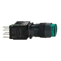 SCHNEIDER XB6AE3B1B ປຸ່ມກົດສະຫນອງ PUSHBUTTON 250VAC 1.5AMP XB6