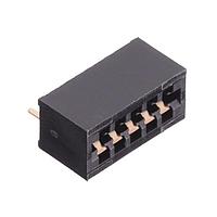 ZF Electronics C2K0-P107 ຕົວເລືອກ Thumbwheel ສາຍຕໍ່ Connector strip Sldr Pin ບໍ່ມີ Flange