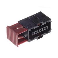 AMP Connectors - TE Connectivity 1473284-1 ປຸກຮາງ MICRO TIMER II 6POS PLUG ASY