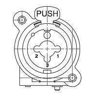 Switchcraft PXCST ປະກອບຕໍ່ໂທລະສັບ Combo Jack, ຕົວຕັ້ງຕົວຕົນ (ຕັ້ງຕົວຕົນຕັ້ງແດງ) ຕິດຕັ້ງ PC