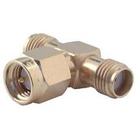 HUBER+SUHNER 43_SMA-50-0-1/111_NE ຕົວແປ RF - Tee SMA ປລັກ (ຜູ້ຊາຍ), ຈັກ (ຜູ້ຍິງ), ຈັກ (ຜູ້ຍິງ)