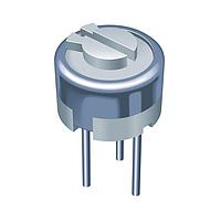 Bourns 3329M-1-502RLF ຕົວຕັ້ງຄ່າຮອບດ້ວຍການຫຼຸດລົງ 0.25 ນິ້ວ ຮອບຮູບ TRIMMER RESISTOR - 1/4" RD ST CERMET
