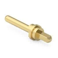 Mill-Max 5459-0-00-15-00-00-03-0 ຂາຂໍ້ມູນ Terminal Pin, Press-Fit .375 Vented Pin ສໍາລັບຮູບຮ່ອງຜ່ານການກວດສອບ Plated Thru Holes