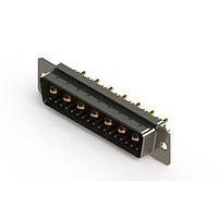 EDAC 627-24W7624-1T1 ຕົວເຊື່ອມຕໍ່ Mixed Contact D-Sub Connectors Vertical Combo Dsub