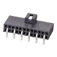 Molex 200241-1226 ຊຣູດເດດ MegaFIT R/A Top Latch 6ckt BLK