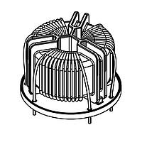 Schaffner RT8132-16-3M0 ອຸປະກອນປະຕິບັດກັບກັນກະທົບກັບກະທົບປະຕິບັດກັບກະທົບ 16A 3mH 3-ເສັ້ນສາຍ ຕິດຕັ້ງບົດບັນທຶກ PCB ແບບຮອງຮອດ