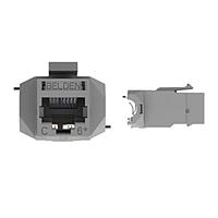 Belden RV6MJKSME-S1 ປຸ່ມ CAT6+ ທີ່ມີໂຄງສ້າງແບບແບ່ງສ່ວນ ທອງແພງ 1 ຊຸດ ຕໍ່ຊຸດ
