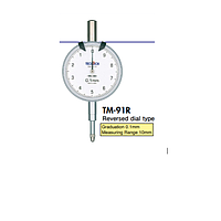 TECLOCK TM-91R ຕົວຊີ້ວັດການໂທ (10mm/0.1mm)