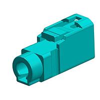 Raydiall Automotive R197.115.Z80 ອຸປະກອນເສີມ Simplex female housing RG174/ RG316/ RTK cable, ສໍາລັບຕິດຕໍ່ກັບປຸ່ມປ້ອງກັນສະເຫຼີມ