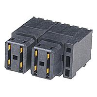 Molex 78348-2001 ຮັບກະຕ່າຍພະລັງງານກະທົບ 3Pr RA R Hdn PF .76AuLF 4Ckt