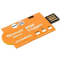 OMEGA OM-21-10PK ອຸປະກອນບັນທຶກອຸນຫະພູມ PDF ເຊື່ອມຕໍ່ລະດັບເຢັນໃຊ້ຄັ້ງດຽວສໍາລັບບົດລາຍງານການກວດສອບ (Temperature, USB, ± 0.5 °C)