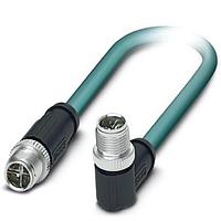 PHOENIX CONTACT 1080727 Cat 6a NBC-M12MSX/10 ,0-94F/M12MRX