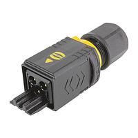 HARTING 09461453420 ຕົວເຊື່ອມ PP V4 2 Power 2 Hood Male 1.5mm2 crimp