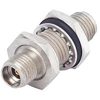 Amphenol SV Microwave 1115-6131 ຕົວແປ RF - ໃນຊຸດ ADAPTER F-F BULKHEAD