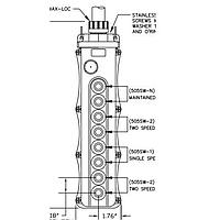 Molex 1301260302 ປຸ່ມກົດພັນເດນ 5060 W/(5) 505SW-1NONC