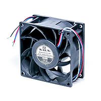 Orion Fans OD8038-24HBVXC10A ພັນແຟນວານແອັກຊຽວ DC Vane Axial Fan, ຄວາມດັນສະຖາຕິສູງ, 80x80x38mm, 24VDC, 4xWire, Tach/PWM