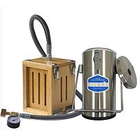 SCILOGEX 300002SS333 ກະຕຸກ Dewar ພ້ອມຝາປິດ ແລະ ເຄື່ອງເຮັດນ້ຳກ້ອນແຫ້ງແບບພົກພາ (80 mm x 110 mm x 180 mm; 4.5 L)