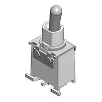 Dailywell 2BS3T1A01MTRES ສະຫນອງສະລັບ Toggle SPDT ON-OFF-ON R ANG