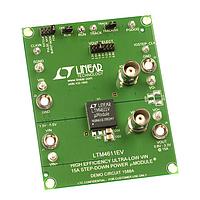 Analog Devices DC1588A ບົດທົດສອບ LTM4611EV ຕົວຄວບຄຸມແຮງແສງສະຫຼຸບ - ຕົວຄວບຄຸມສະຫຼຸບປ່ຽນແປງ - Vin ຕ່ຳຫຼາຍ, 15A
