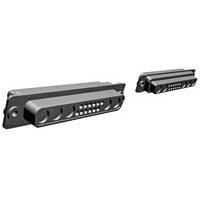 AMP Connectors - TE Connectivity 445726-1 ຕູ້ຕໍ່ສັນຍານ D-Sub MIL Spec RECEPT ASSY 21C4 AMPLIMITE
